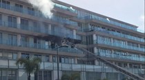 Incêndio no Funchal leva bebé ao hospital