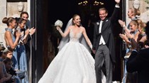 O vestido de noiva de 900 mil euros da Swarovski