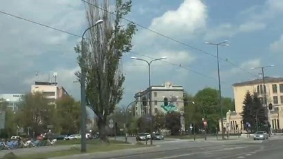 Os murais em Lodz