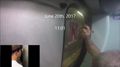 Jovem faz corrida contra o metro em Lisboa