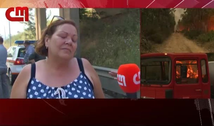 As lágrimas da avó da vítima de quatro anos