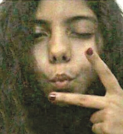 Margarida, filha de Susana Marques Pinhal