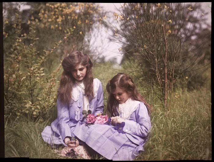 Fotografias a cor mostram o mundo há 100 anos