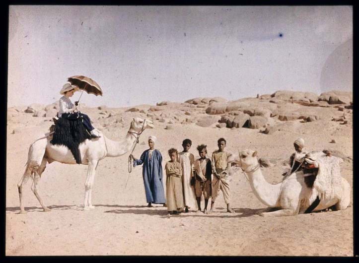 Fotografias a cor mostram o mundo há 100 anos