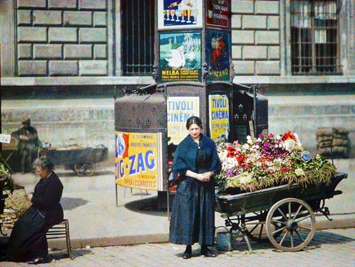 Fotografias a cor mostram o mundo há 100 anos