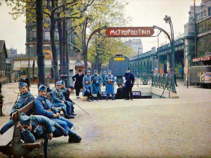 Fotografias a cor mostram o mundo há 100 anos