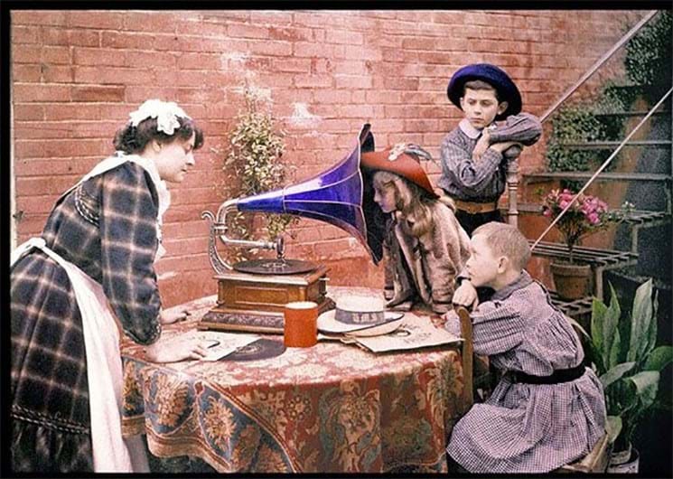 Fotografias a cor mostram o mundo há 100 anos