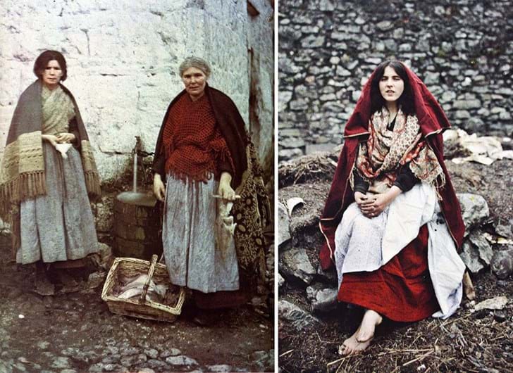 Fotografias a cor mostram o mundo há 100 anos