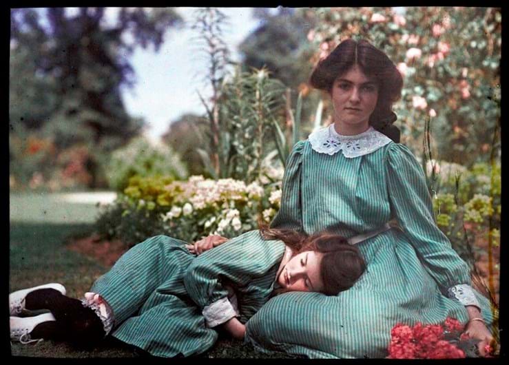 Fotografias a cor mostram o mundo há 100 anos