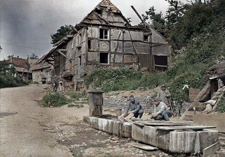 Fotografias a cor mostram o mundo há 100 anos