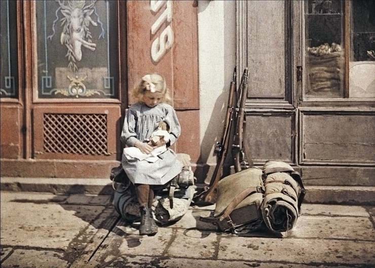 Fotografias a cor mostram o mundo há 100 anos