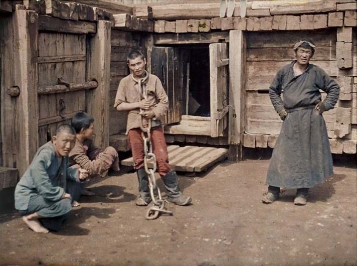 Fotografias a cor mostram o mundo há 100 anos