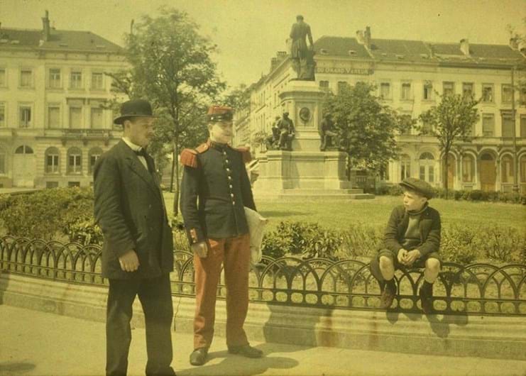 Fotografias a cor mostram o mundo há 100 anos