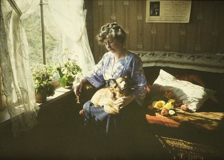 Fotografias a cor mostram o mundo há 100 anos