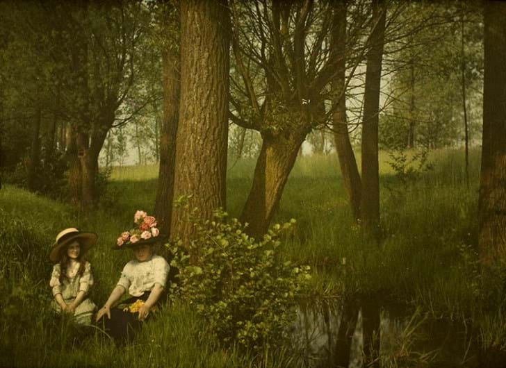 Fotografias a cor mostram o mundo há 100 anos