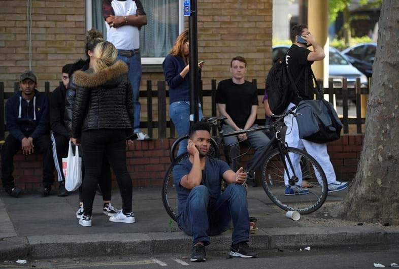 Sobreviventes do incêndio em Londres