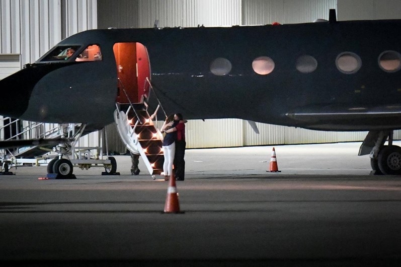 Otto Warmbier chega aos EUA