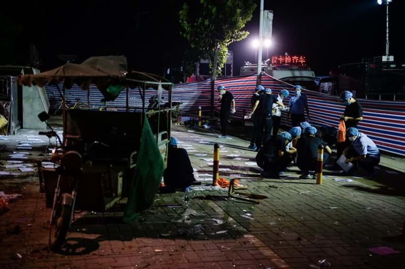 Explosão em infantário na China