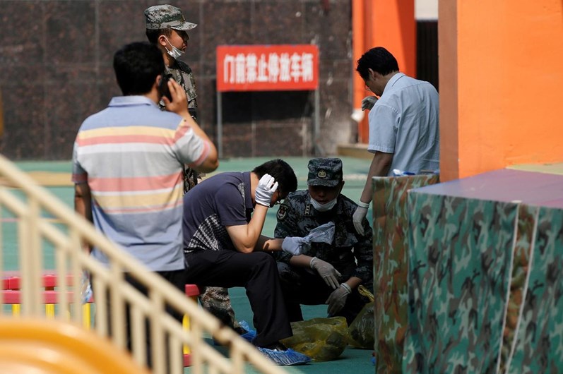 Explosão em infantário na China