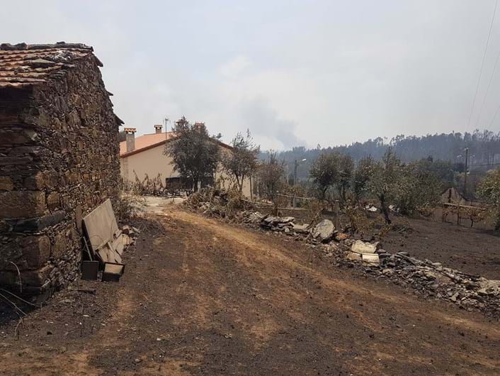 As fotos da desolação de Pedrógão Grande