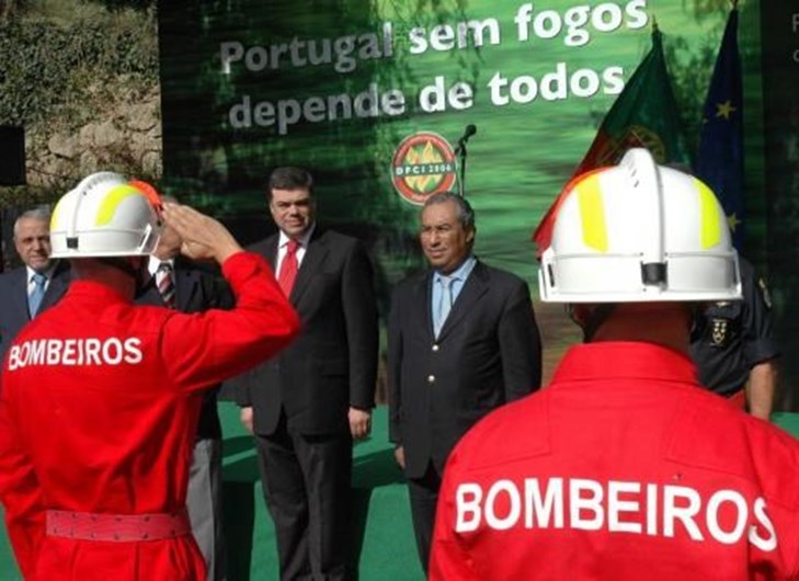 António Costa nos fogos em 2006
