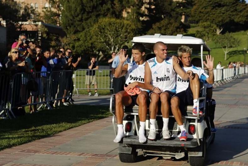Coentrão e Ronaldo