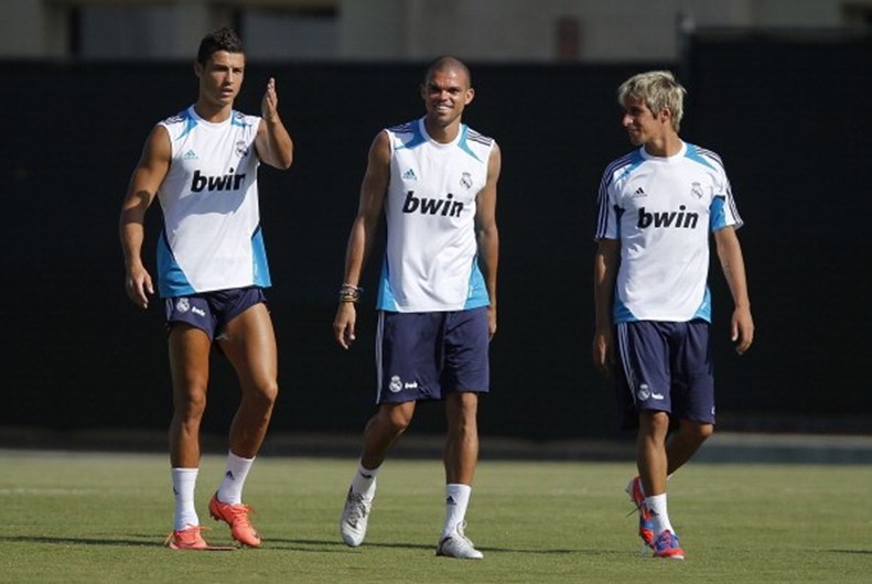 Coentrão e Ronaldo