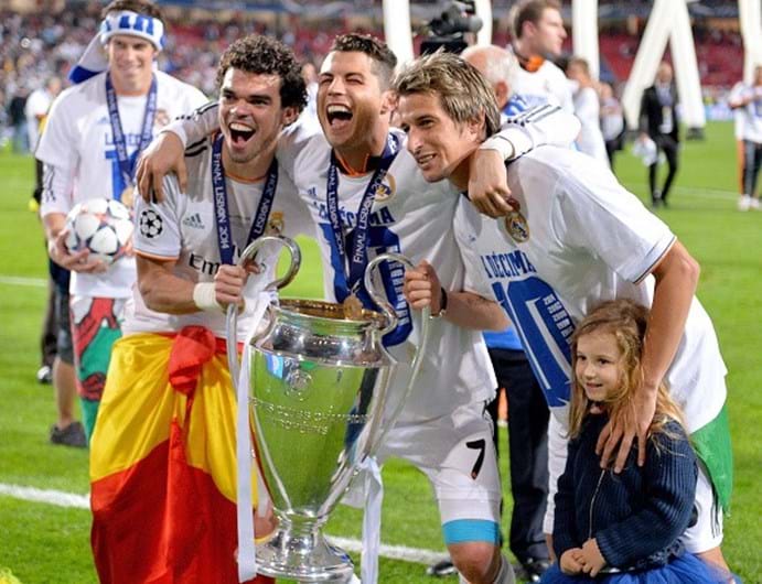 Coentrão e Ronaldo