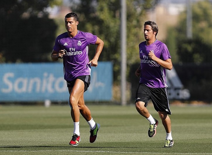 Coentrão e Ronaldo