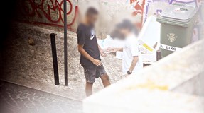 Tráfico de droga no centro de Lisboa