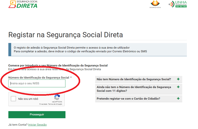 Recibos Verdes Como Criar A Conta Na Seguran A Social Direta