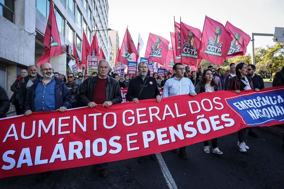 Centenas de manifestações e greves no dia de luta nacional da CGTP