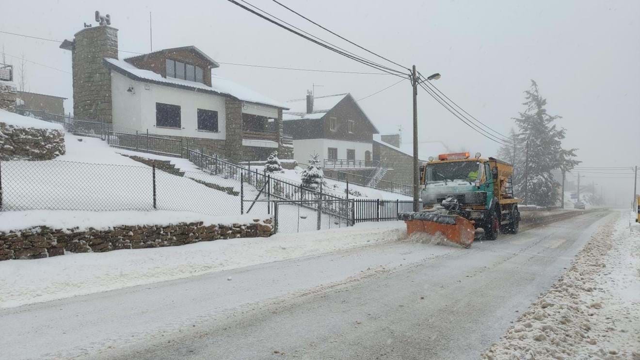 Seis Distritos De Portugal Continental Sob Aviso Laranja Devido Neve