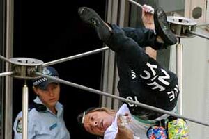 Homem-Aranha francês detido 