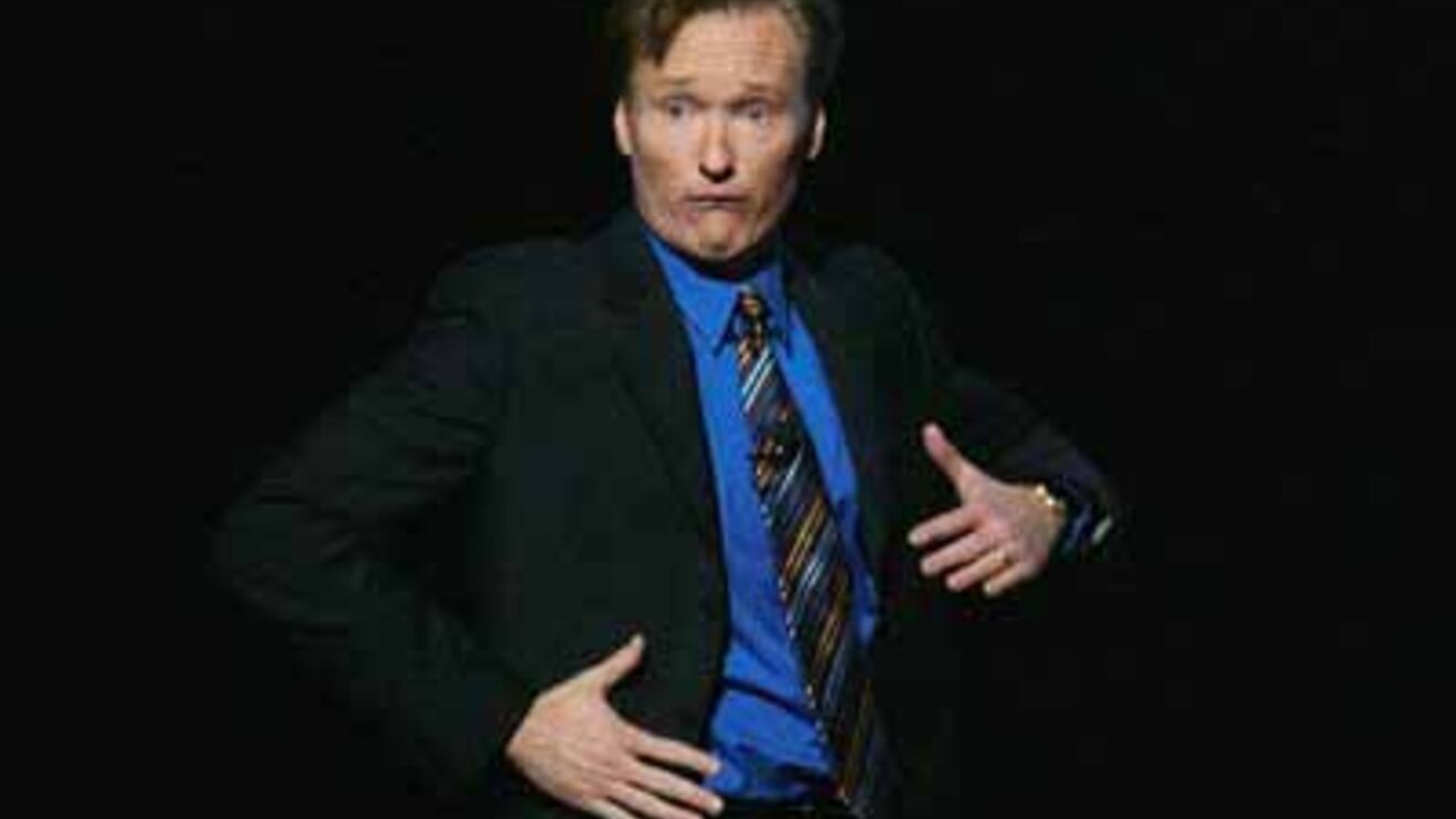 Conan O'Brien 'recebido a tiro' na NBC (COM VÍDEO)