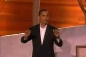 Go Obama, go Obama... 