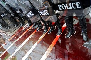 'Sacrifício do sangue' na Tailândia