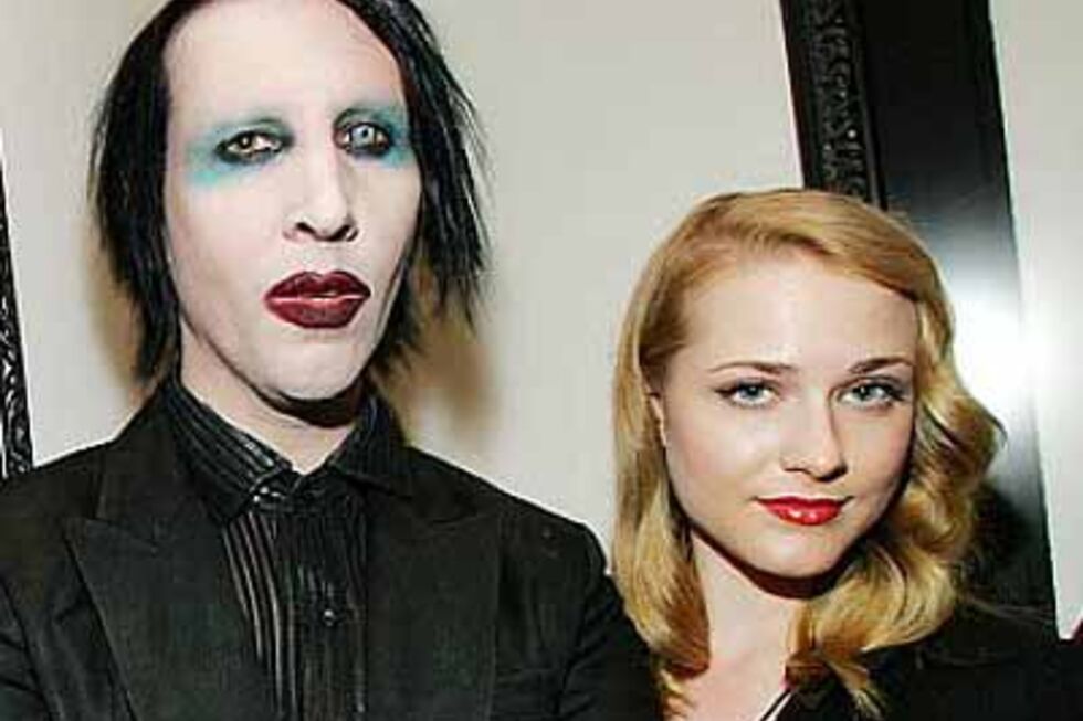 Evan Rachel Wood e Marilyn Manson