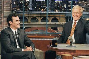 Joaquin Phoenix pede desculpa a David Letterman