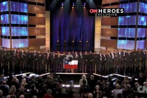 Mineiros chilenos emocionados em cerimónia da CNN (VÍDEO)
