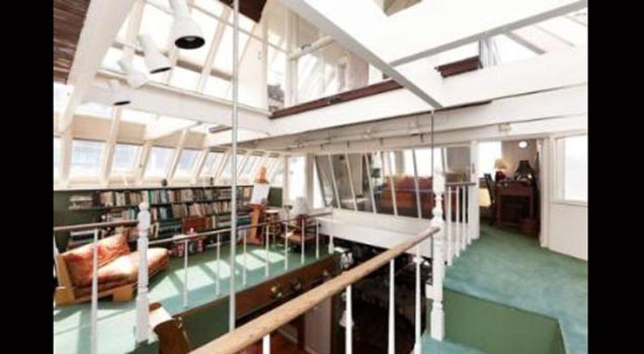 A casa-barco e o medo das alturas