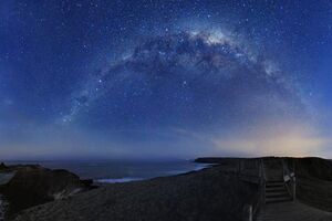 Ciência: A via láctea aqui tão perto