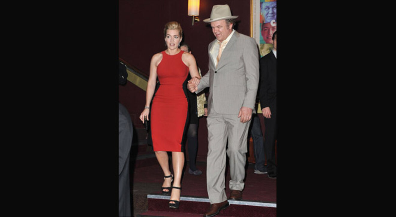 Kate Winslet é fã de vestidos ampulheta