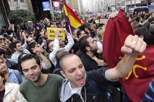 Espanha: Confrontos entre manifestantes e polícia junto ao Congresso de Deputados