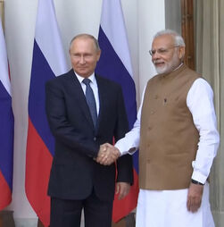 Que temas estarão em cima da mesa na próxima reunião entre Putin e Narendra Modi? 