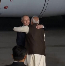 Modi recebe Putin na Índia 