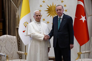 O encontro entre o Papa Leão XIV e o presidente da Turquia   