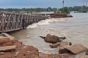 Imagens mostram cheias causadas por chuvas intensas no Sri Lanka 