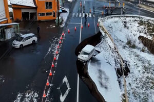 Destroços, carros e estradas destruídas: vídeo mostra estragos após sismo no Japão 