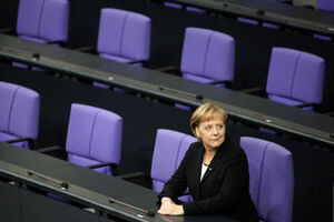 Portugal de negro para receber Angela Merkel